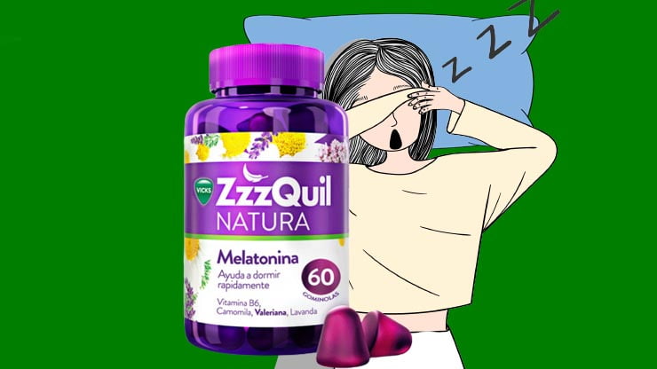 Zzzquil natura melatonina gominola para dormir